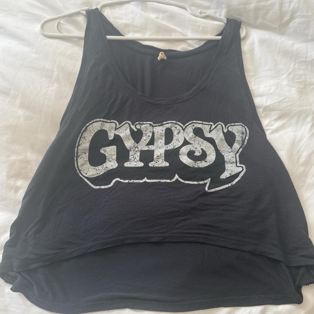 Spell Black Graphic Tank Top